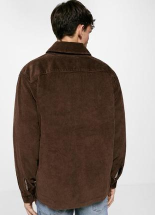Мужская рубашка куртка пиджак вельветова