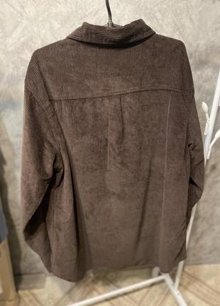 Мужская рубашка куртка пиджак вельветова