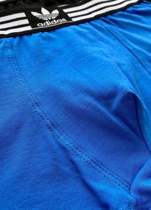 Спортивные трусы мужские (комплект нижнего белья) adidas из хлопка, 5 шт3 фото