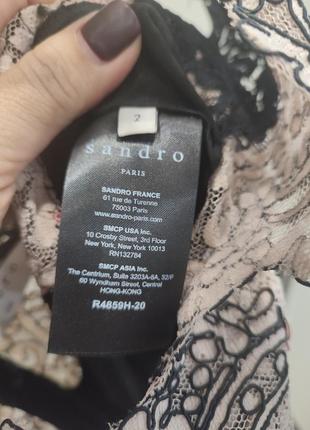 Платье sandro paris 3