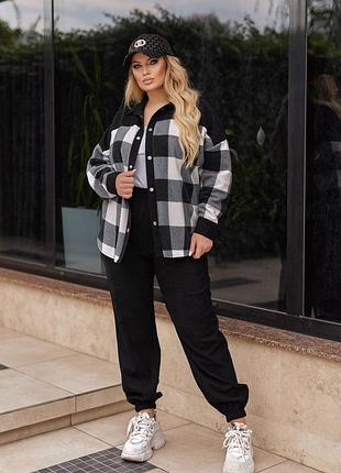 Костюм из вельвета и кашемира рубашка и брюки