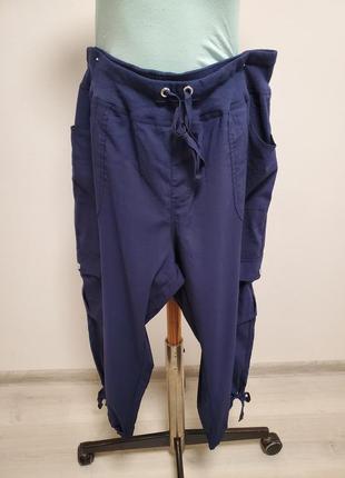 Шикарные брендовые брюки бриджи батал3 фото
