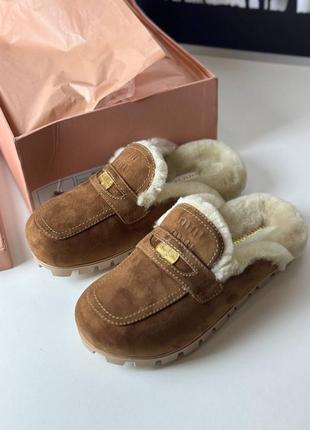 Топочки в стилі miu miu