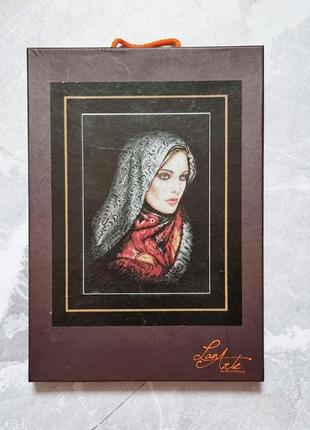 Набор для вышивки lanarte woman in veil "женщина в вуале" pn-0155033