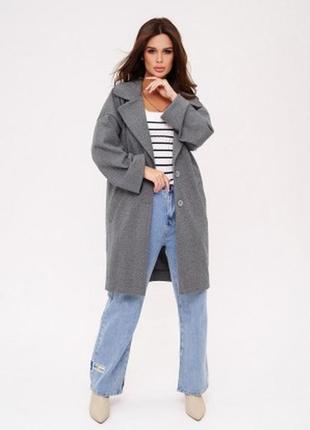 Пальто с принтом