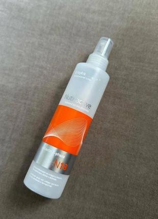 Двофазний спрей-кондиціонер erayba nutriactive n18 conlastin 2-phase conditioner незмивний із колагеном і еластином, 200 мл