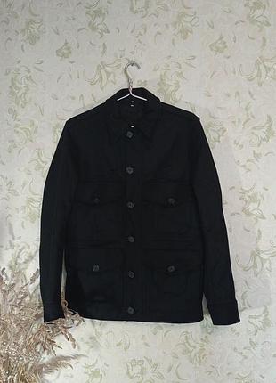 Пальто бушлат демисезонное 70% шерсть