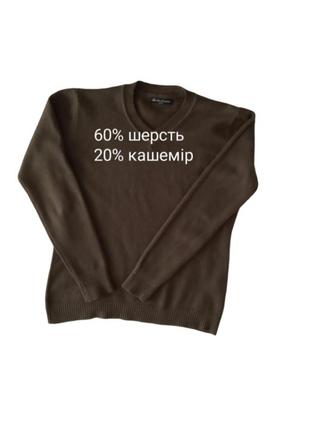 Пуловер оливкового кольру belle femme