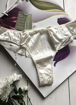 Трусики шелковые intimissimi италия бразилианы