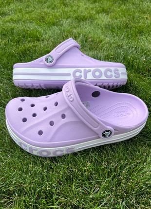 Crocs bayaband clog женские кроксы сабо lavender кроксы сабо crocs bayaband
