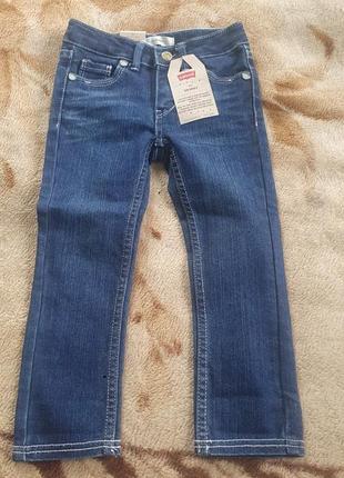 Джинси скіни на дівчинку levi's 3роки