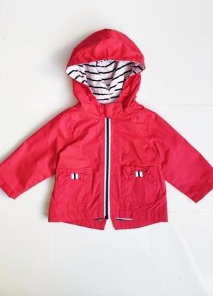 Дитяча червона легенька куртка koala kids 0-3 мес