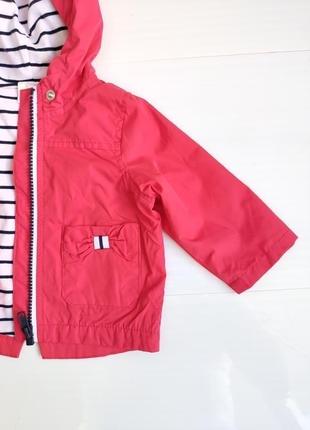 Дитяча червона легенька куртка koala kids 0-3 мес