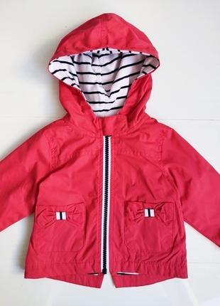 Дитяча червона легенька куртка koala kids 0-3 мес