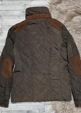 Куртка zara стьобана утеплена хакі
