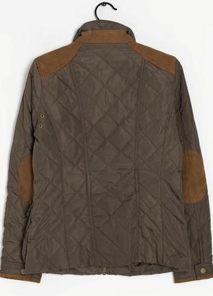 Куртка zara стьобана утеплена хакі