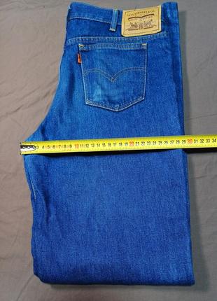 Талия 88 см vintage levi's indigo w34 l32-34 джинсы