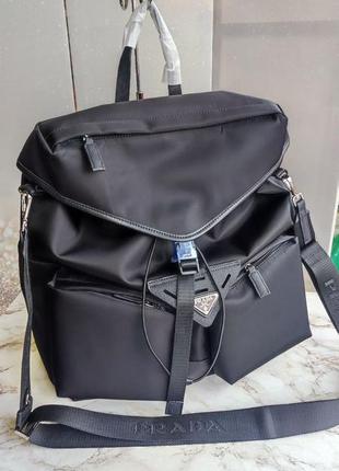 Рюкзак унисекс в стиле prada, качество люкс