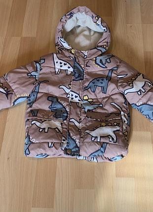 Брендовый качественный пуховик на ребенка 2-3 лет