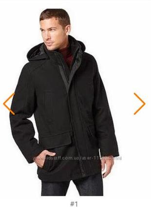 Пальто мужское miami tommy hilfiger Nude, Slide-blend melton stadium Nude