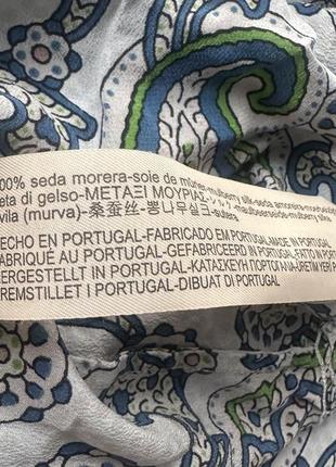 Шелковая блузка massimo dutti