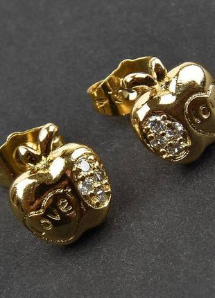 Сережки цвяшки love