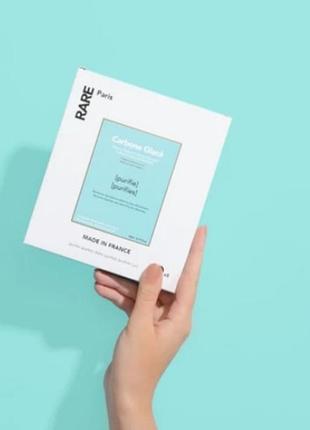 Очищувальна тканинна маска rare paris carbone glacé purifying face mask