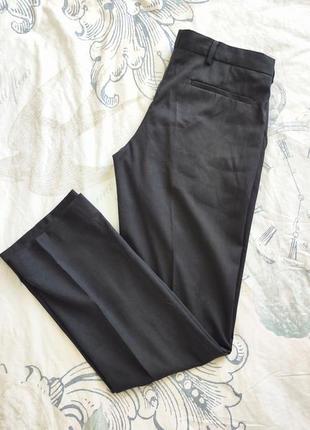 Чоловічі класичні брюки ♥️ oodji темно-сірі8 фото