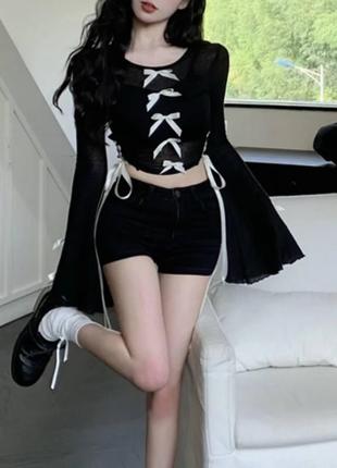 Кроп топ y2k dollskill