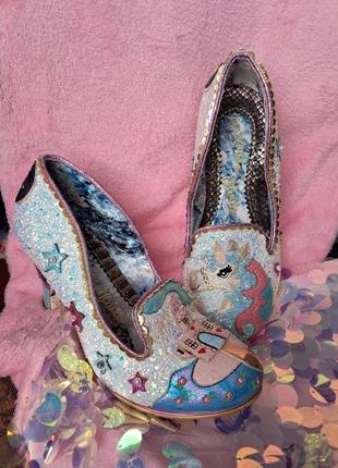 Irregular choice эксклюзивные редкие интересные сказочные винтажные туфли