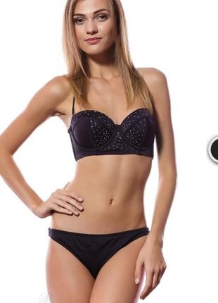 Купальник пушап со стразами виктория сикрет victoria's secret, оригинал!