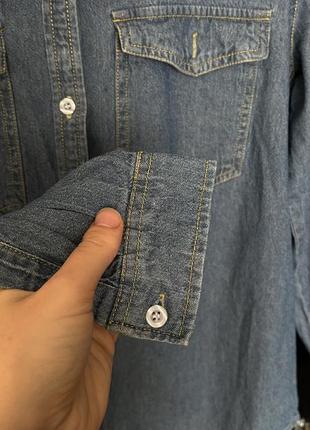 Джинсова сорочка8 фото