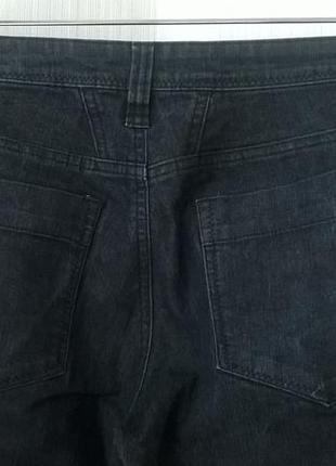 Фирменные джинсы скинии с лампасами и молниями в низу / canard7 фото