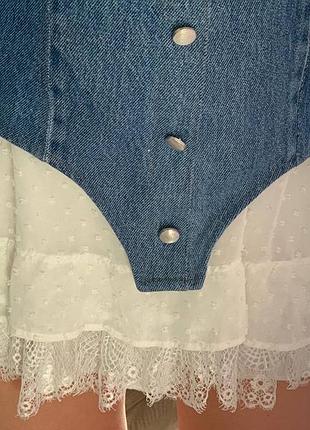 Джинсовый сарафан