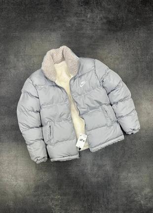 ❄️новинка зима 2024/2025 ▪️двусторонний пуховик nike