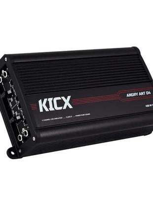 4 канальный усилитель kicx angry ant d4
