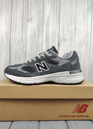 Кроссовки new balance 993 gray black