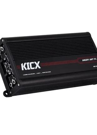 4 канальный усилитель kicx angry ant f4