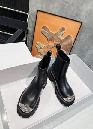 Ботинки ботинки челси в стиле balenciaga