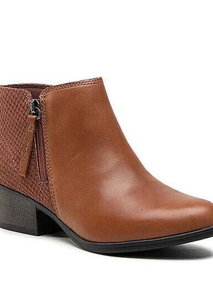 Р.37, 39, 40 clarks жіночі шкіряні черевики оригінал