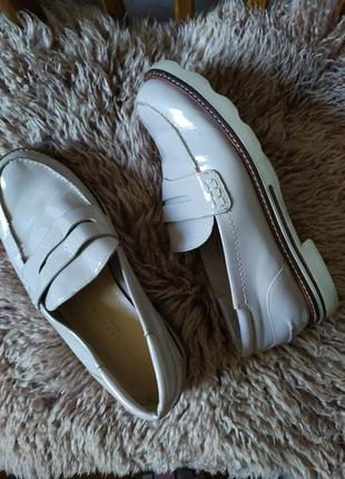 Лаковые лоферы m&s collection "insolia"