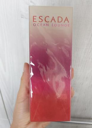 Escada ocean lounge 100ml edt эскада океан лаунж оригинал 5