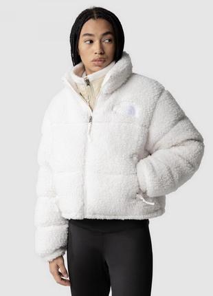Куртка The the north face face чорні шерпа xs