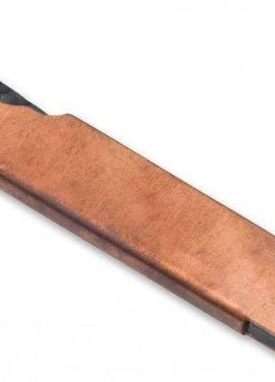 Нож складной higonokami irogane коричневый2 фото