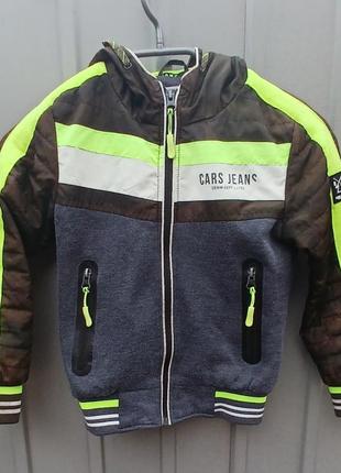 Детская домисезонная куртка cars jeans.