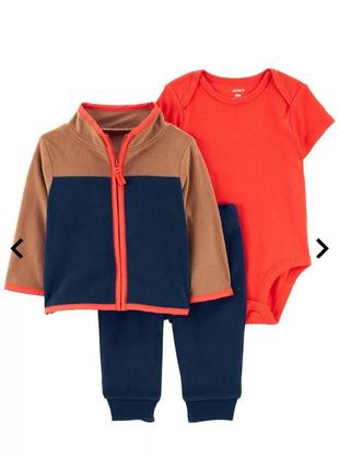 Флисовый костюм carter's