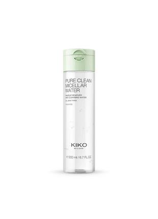 Мицеллярная вода kiko milano для всех типов кожи new pure clean micellar water....