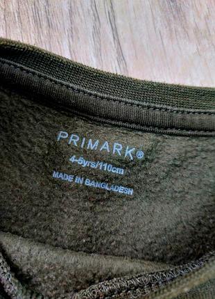 Кофта теплая с флисом, флиска, термо. primark 2