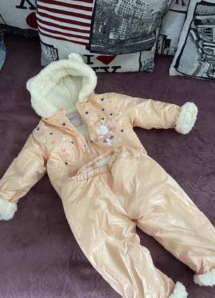 Осінньо-зимовий комбінезон 86 розмір
