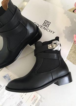 Кожаные ботинки givenchy 5